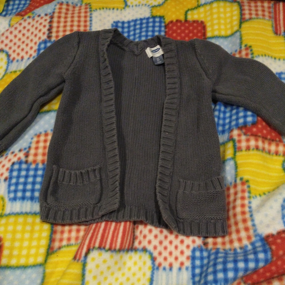 Grey cardigan
